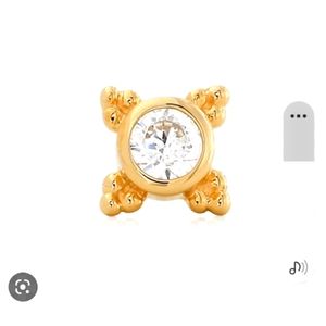 bvla mini kandy with cz gem.